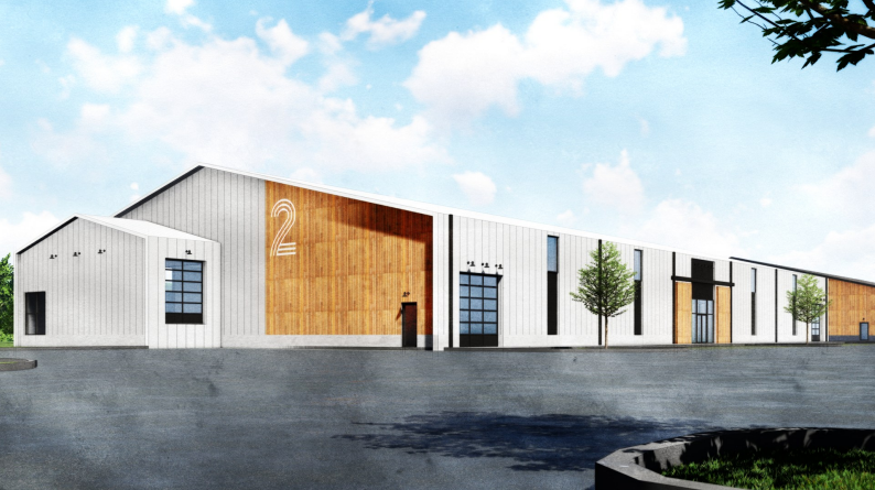 Butler Drive Development — street-level rendering