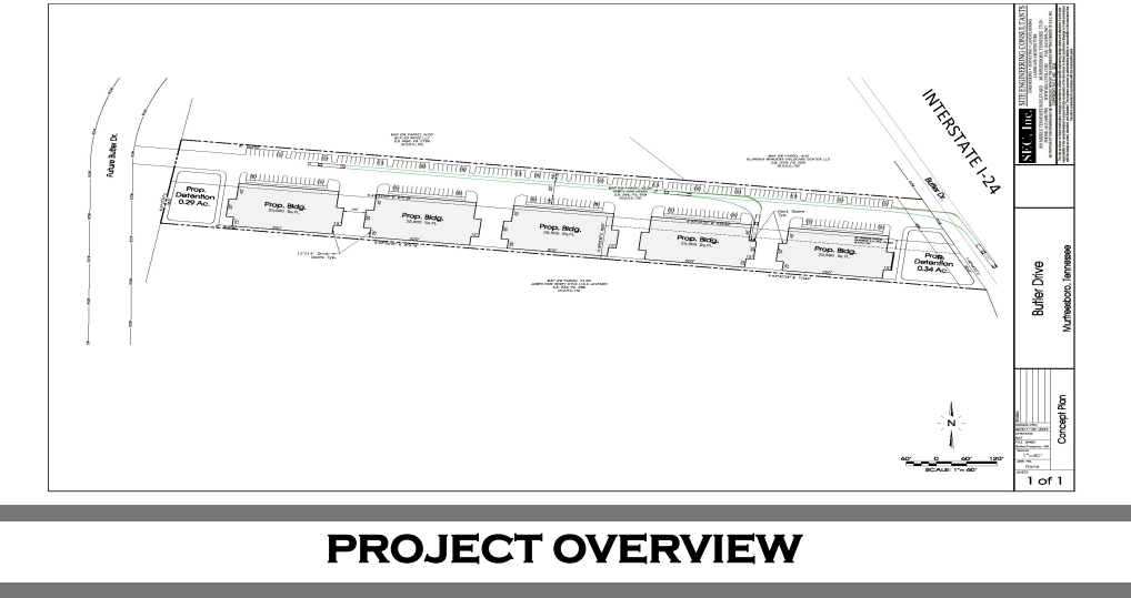 Butler Drive — site plan / concept plan