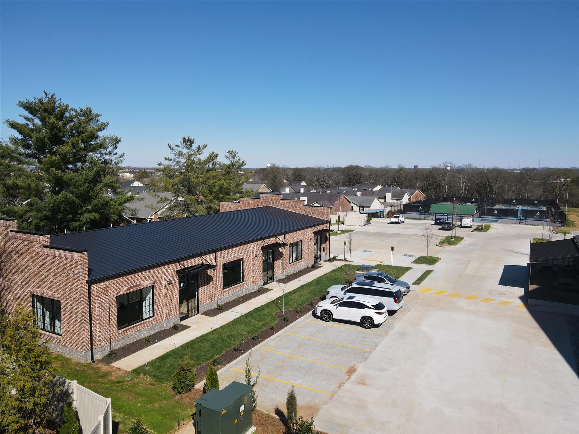 River Rock Blvd — aerial view